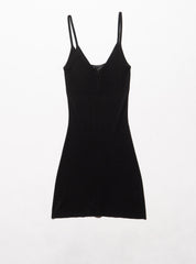 Vintage Guess Collection Black Knit Mini Dress