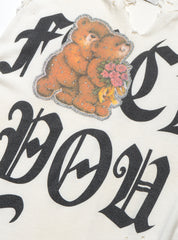 Vintage UNIF Fuck You Bears Sleeveless Tee