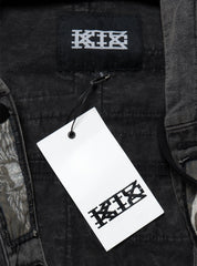 Vintage KTZ Crust Denim Vest With Hood