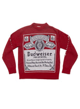Vintage Budweiser Knit Sweater