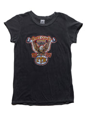 Vintage West Coast Choppers Cap Sleeve Tee Black