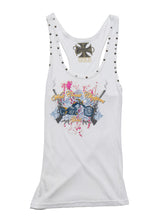 Vintage West Coast Choppers Tank Top White