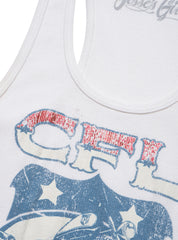 Vintage West Coast Choppers Tank Top White