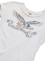 Vintage West Coast Choppers Cap Sleeve Tee White