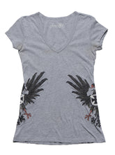 Vintage West Coast Choppers Cap Sleeve Tee Grey