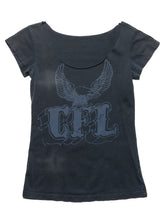 Vintage West Coast Choppers Cap Sleeve Tee Dark Grey