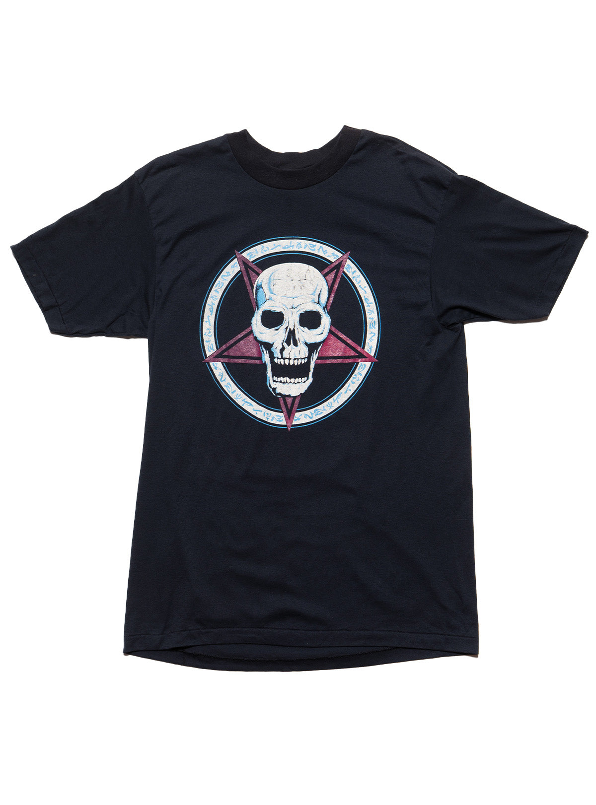 Vintage Pentagram Skull Tee