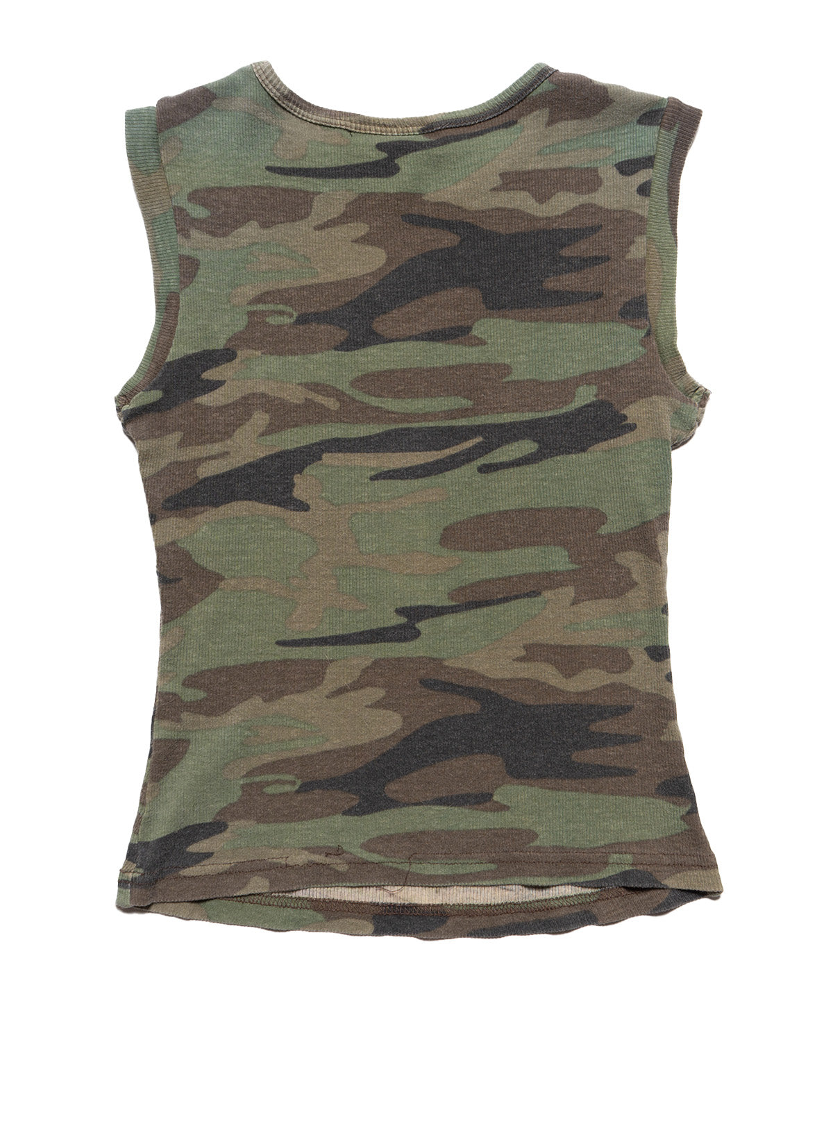 Vintage Self Esteem Camo Turtle Tank