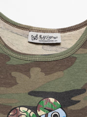 Vintage Self Esteem Camo Turtle Tank
