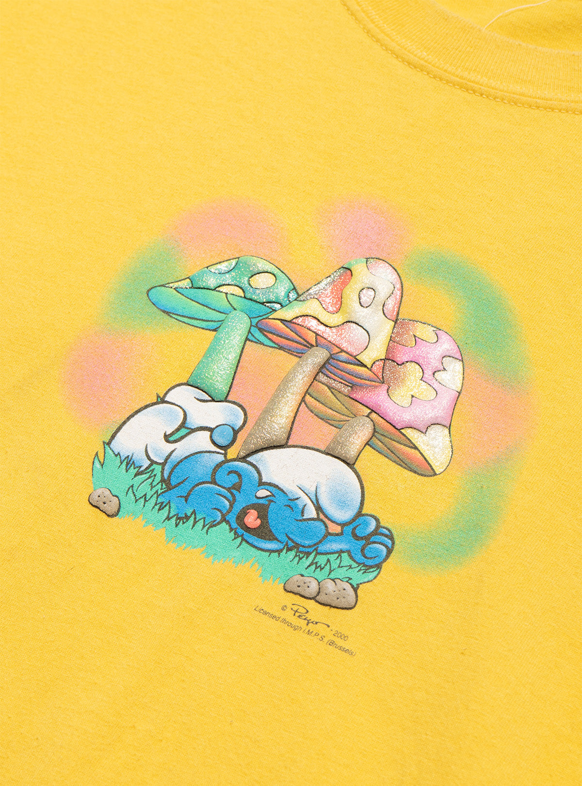 Vintage Smurf Mushroom Tee