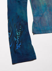 Vintage FANG Blue Flame Top