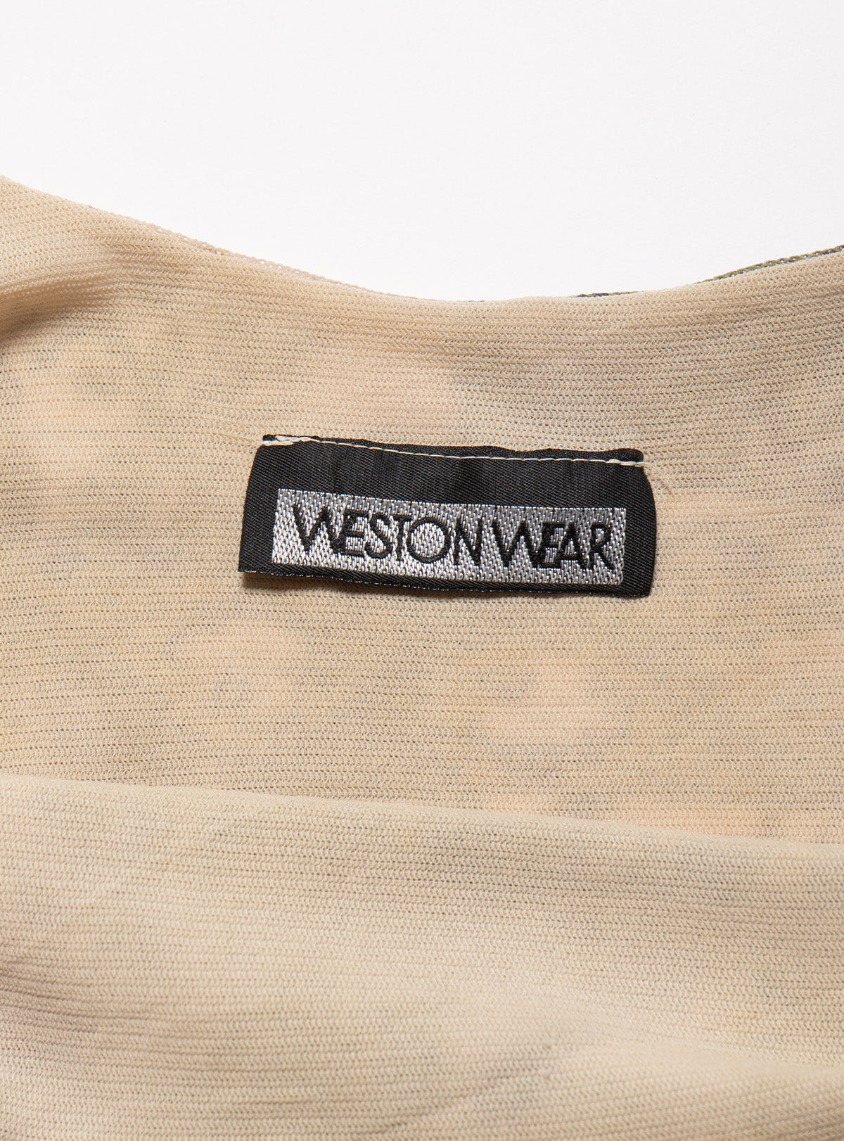 Vintage Weston Wear Mesh Print Spaghetti Tank