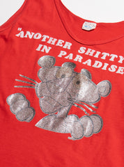 Vintage Another Shitty Day in Paradise Pink Panter Tank