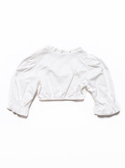 Vintage White H Moser Dirndl Top