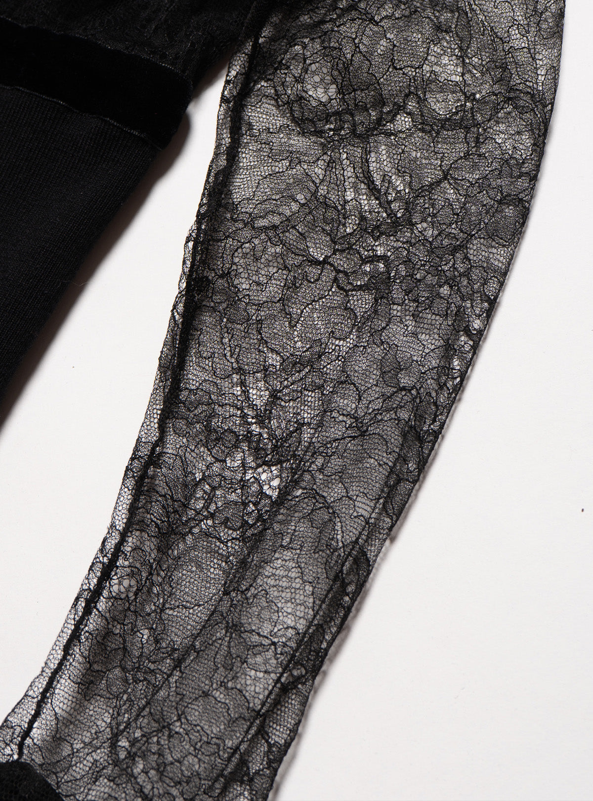 Vintage Blumarine Black lace Rose Sweater