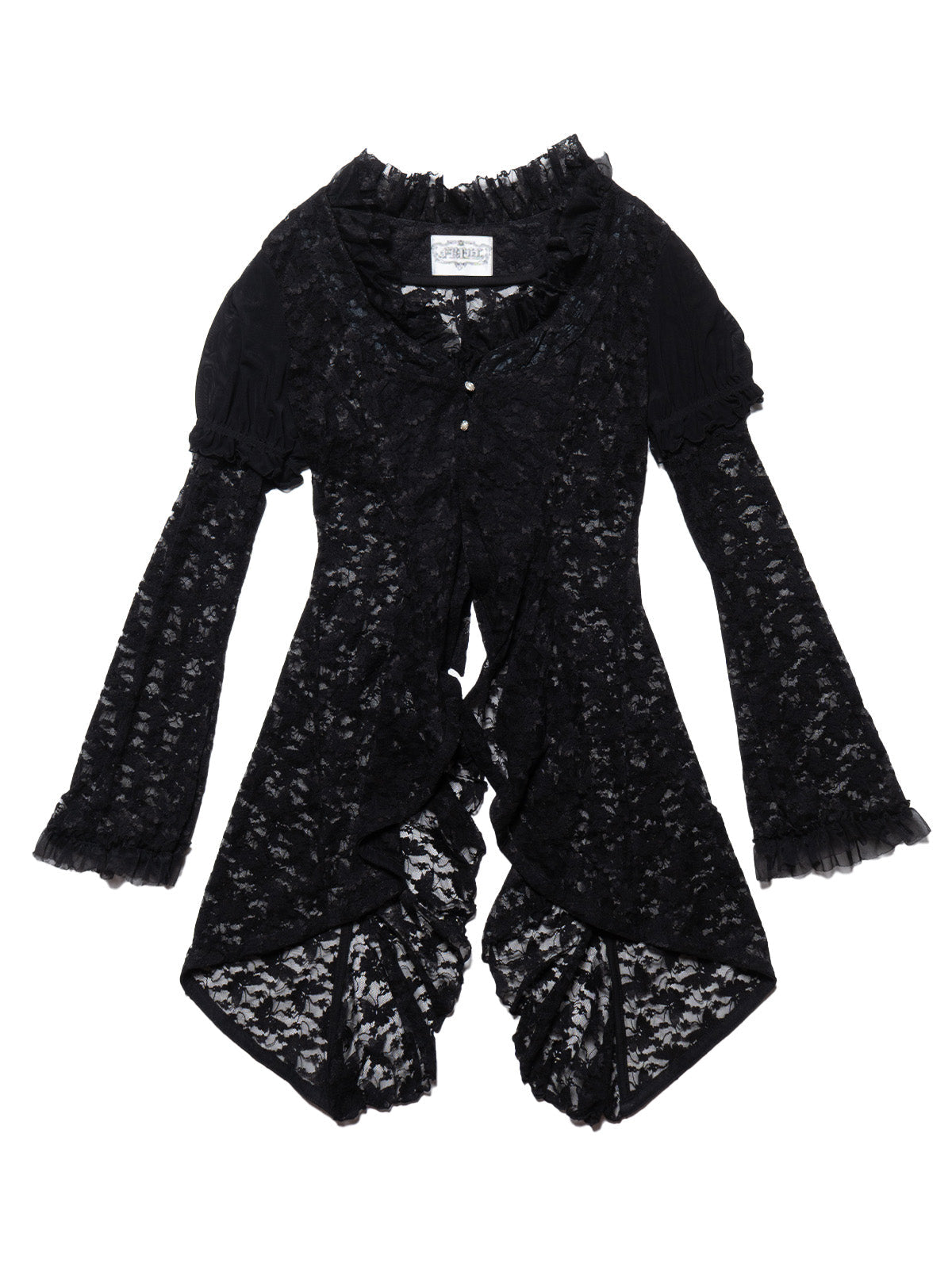 Vintage Frill by h.naoto Bolero Lace Cardigan