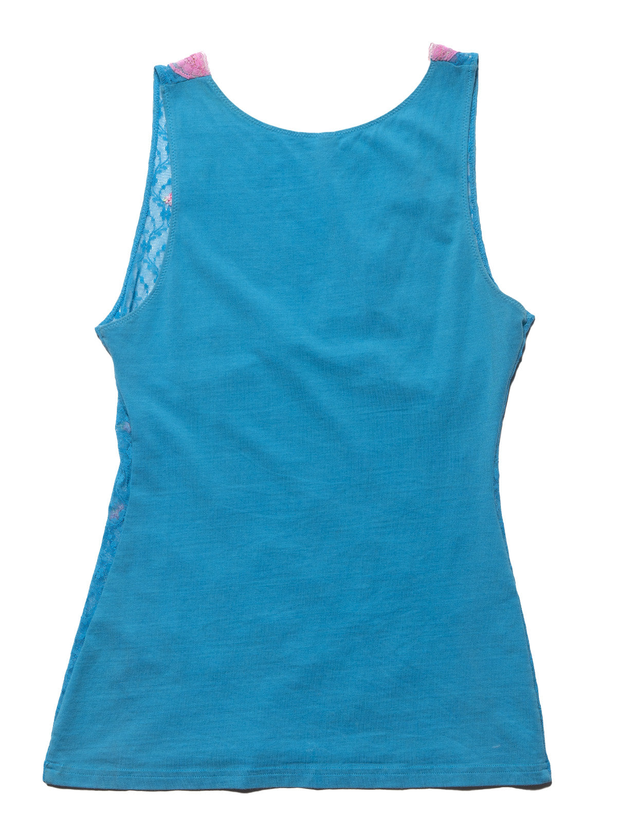 Vintage Victoria's Secret Blue and Pink Top