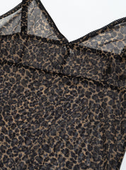 Vintage UNIF Leopard Print Top