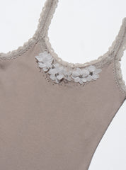 Vintage Abercrombie & Fitch Flower Tank
