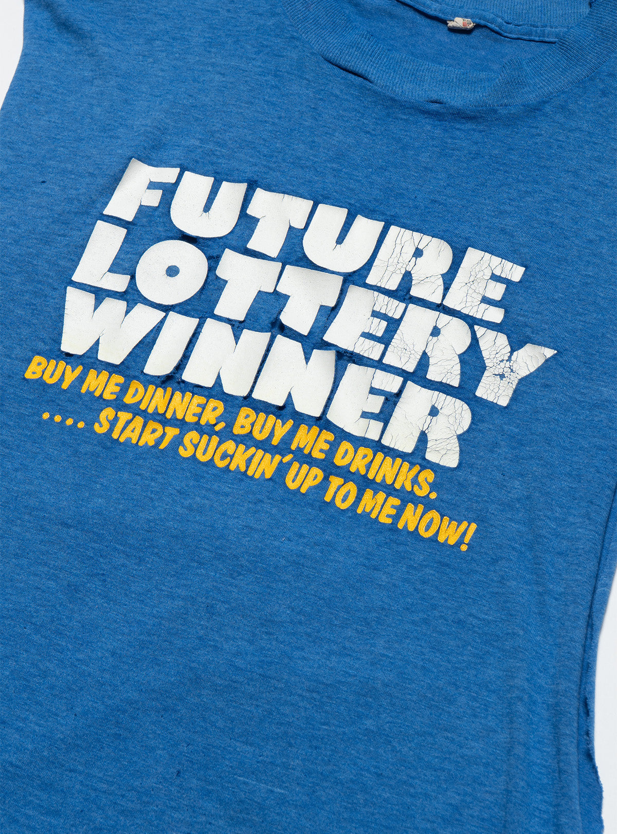 Vintage Future Lottery Winner Sleeveless Tee