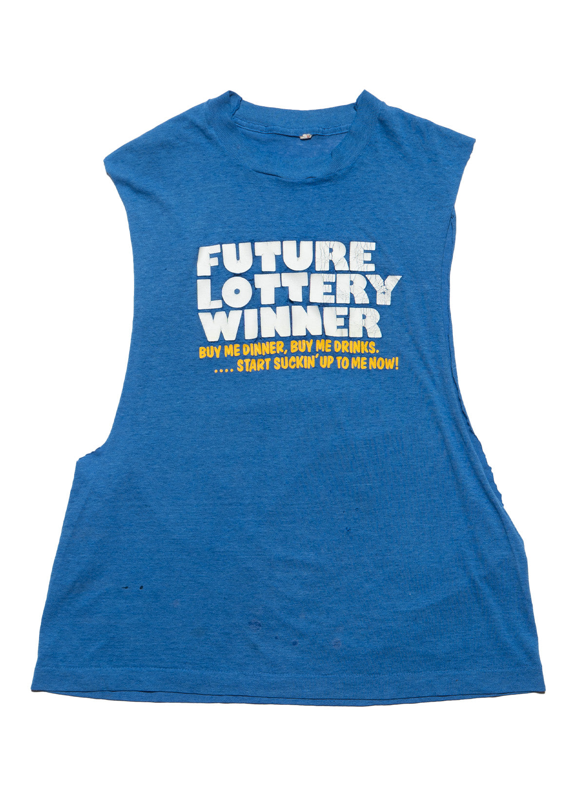 Vintage Future Lottery Winner Sleeveless Tee