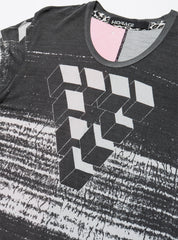 Vintage Horace 3D Cube Tee