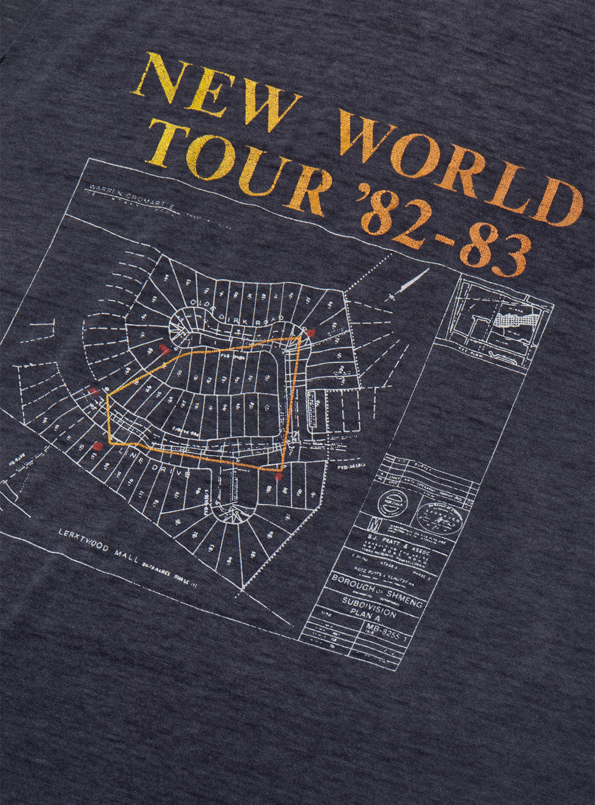 Vintage Rush Signals Tour Sleeveless Tee