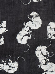 Vintage Fashion Victim Rat Bandana