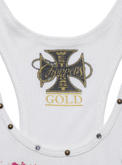 Vintage West Coast Choppers Tank Top White