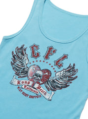Vintage West Coast Choppers Tank Top Blue