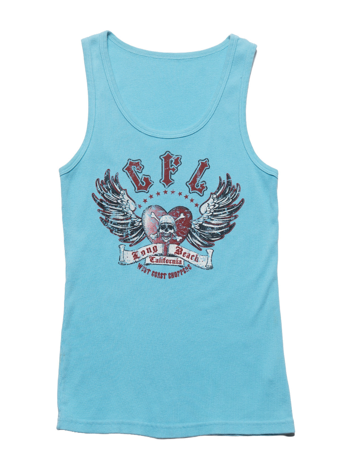 Vintage West Coast Choppers Tank Top Blue