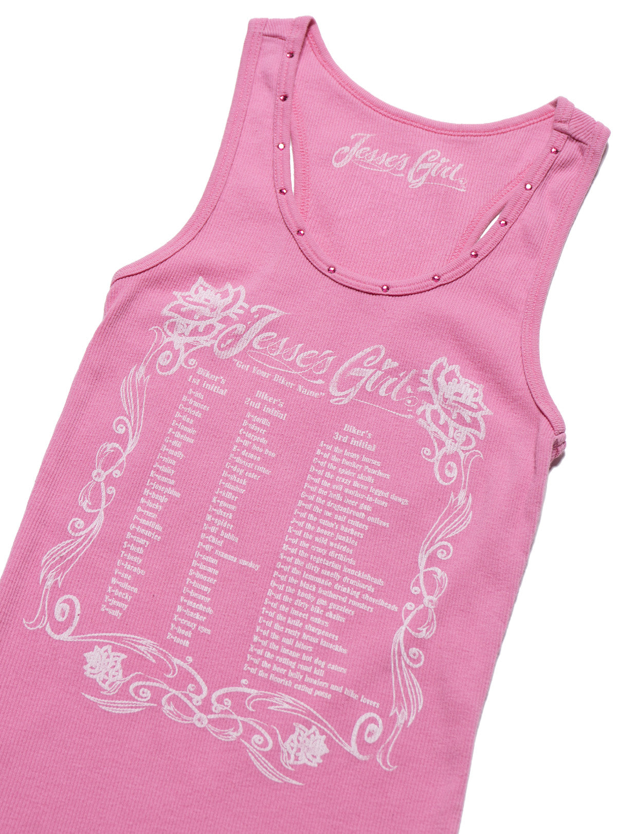 Vintage West Coast Choppers Tank Top Pink