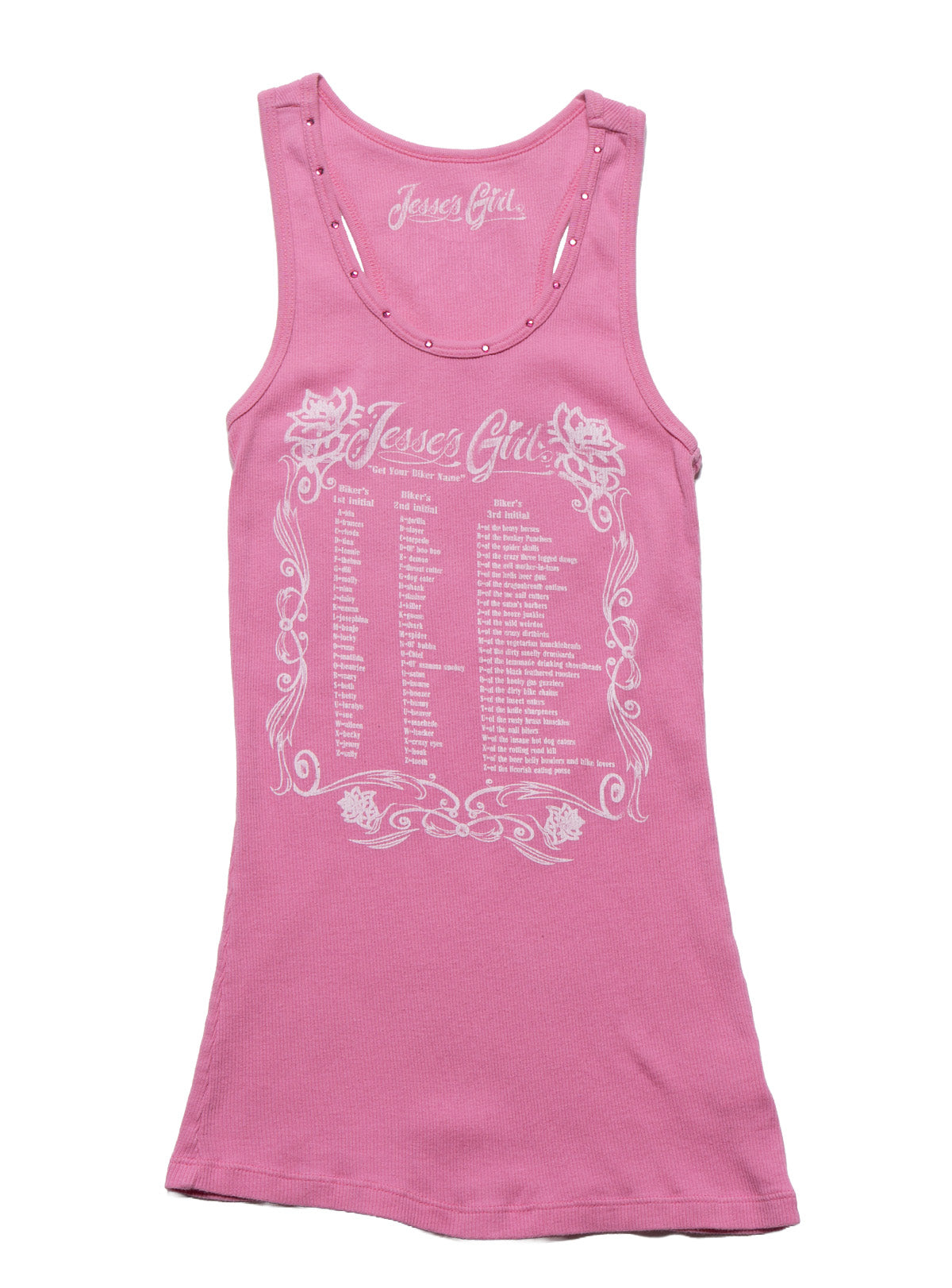 Vintage West Coast Choppers Tank Top Pink