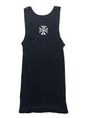 Vintage West Coast Choppers Tank Top Black