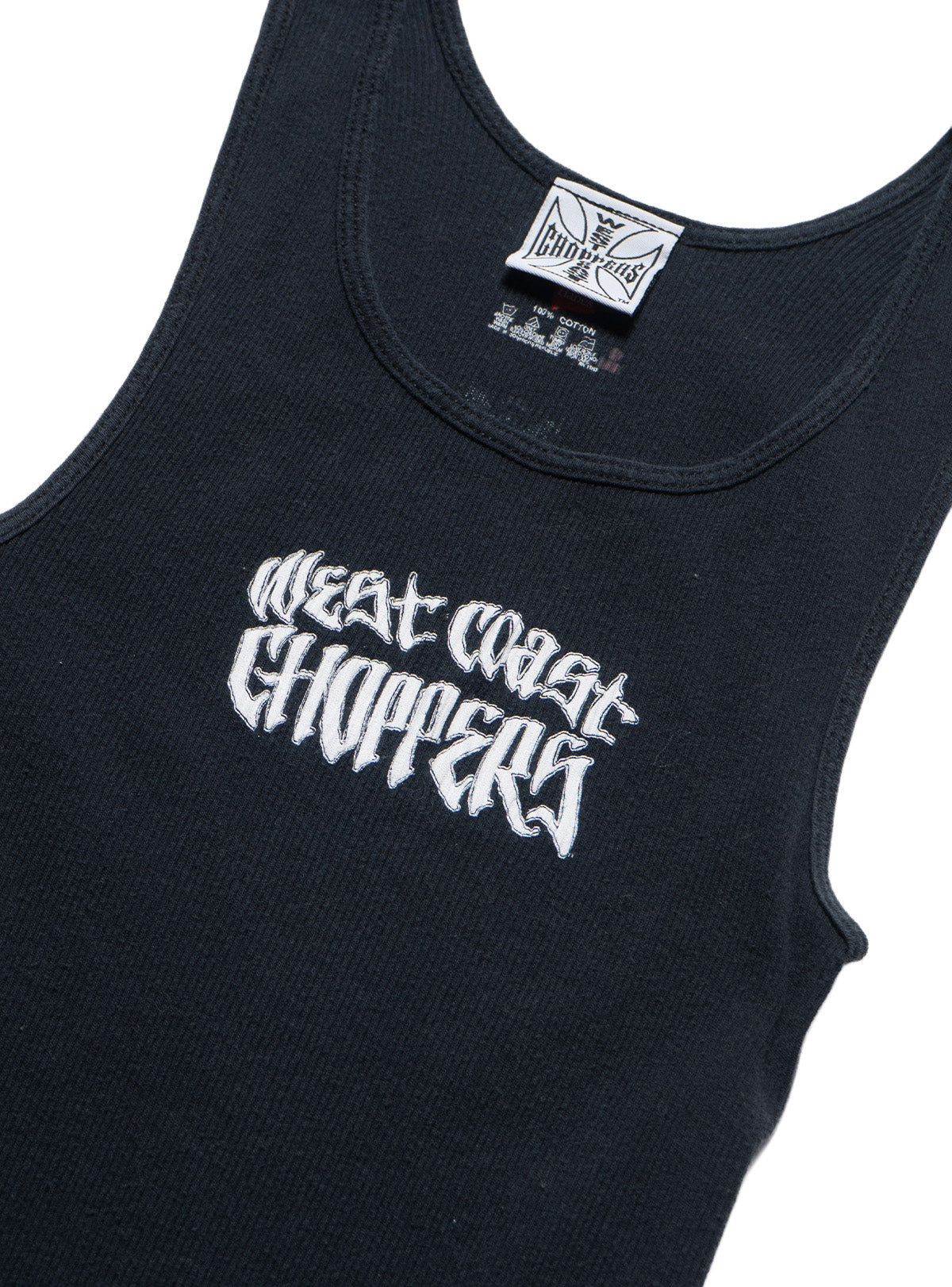 Vintage West Coast Choppers Tank Top Black
