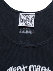 Vintage West Coast Choppers Tank Top Black