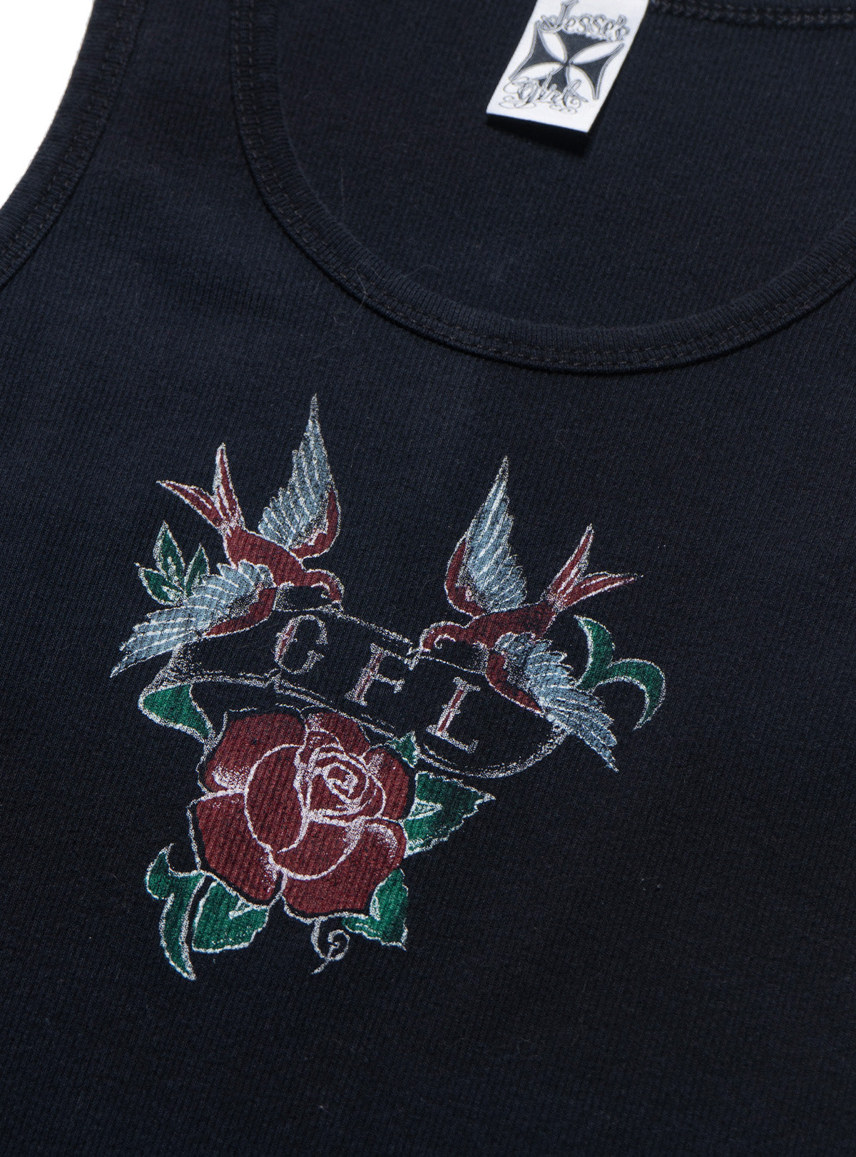 Vintage West Coast Choppers Tank Top Black