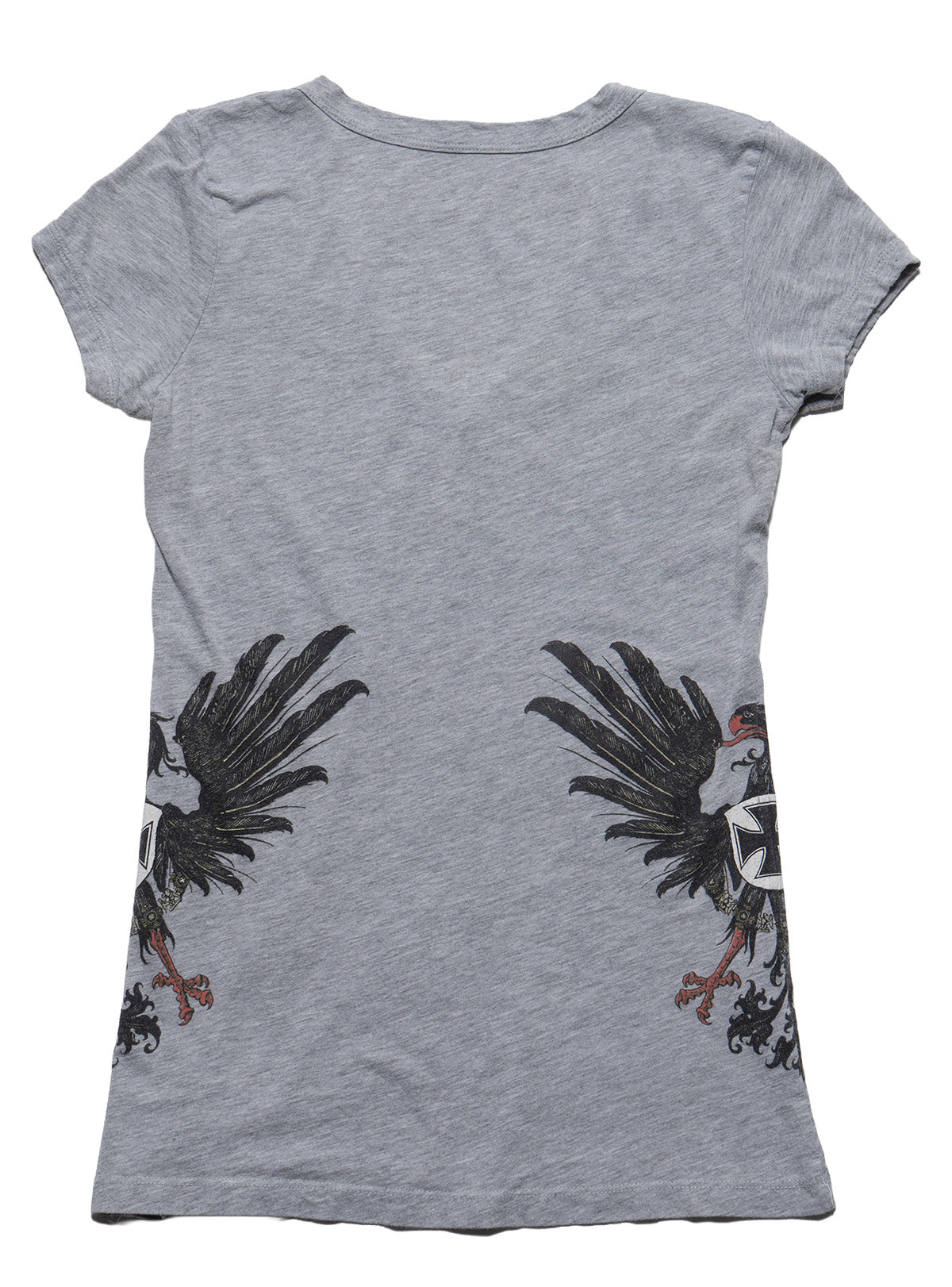 Vintage West Coast Choppers Cap Sleeve Tee Grey