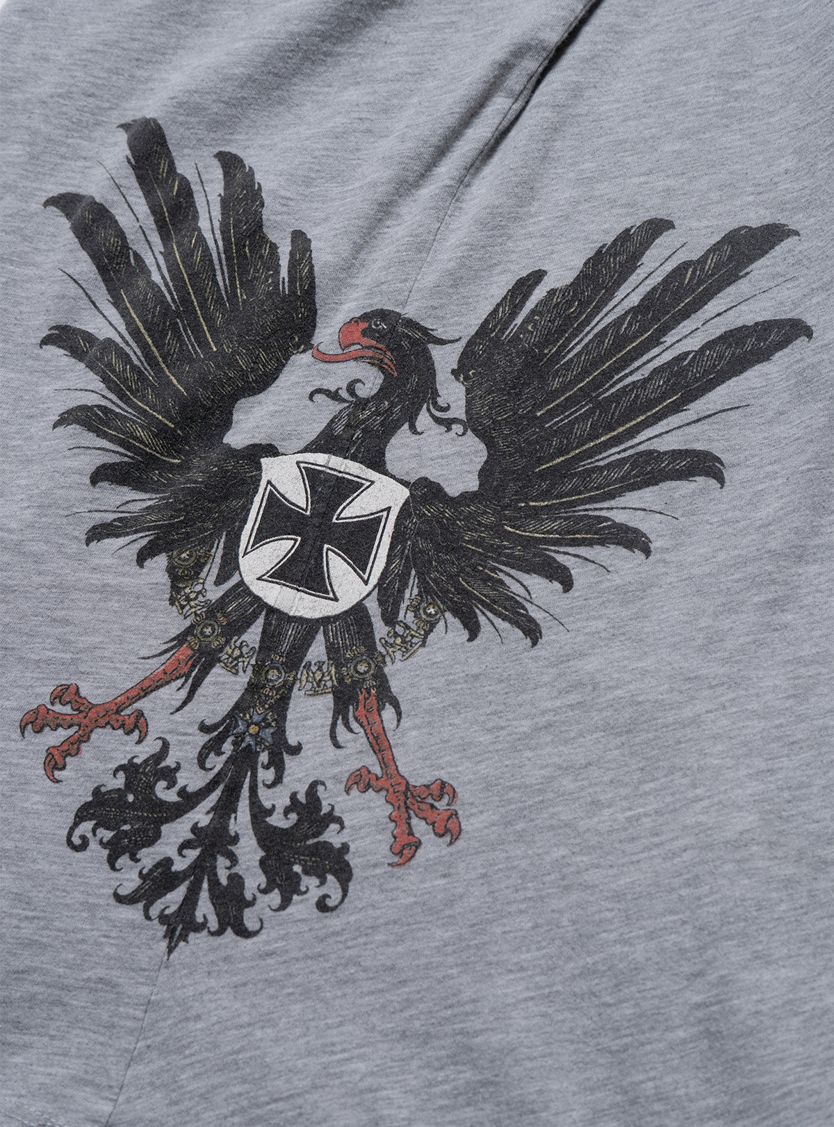 Vintage West Coast Choppers Cap Sleeve Tee Grey