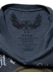 Vintage West Coast Choppers Tee Dark Grey